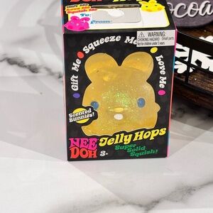 Nee Doh Jelly Hops Scented Bunny YELLOW